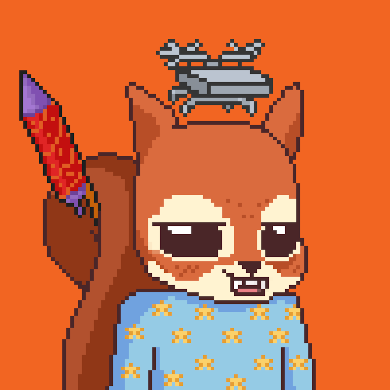 Pixel Squirrels #3736